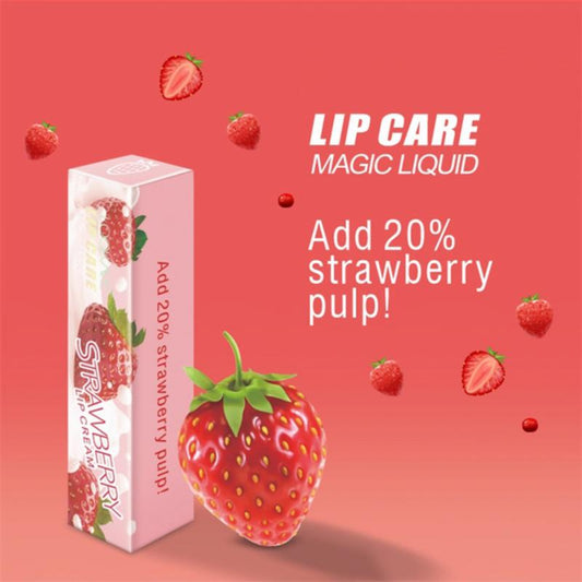 Strawberry Fruit Lip Balm Clear Lip Oil